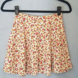 Floral Skater Skirt